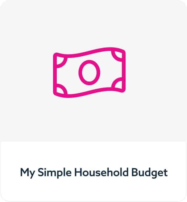 My Simple Household Budget